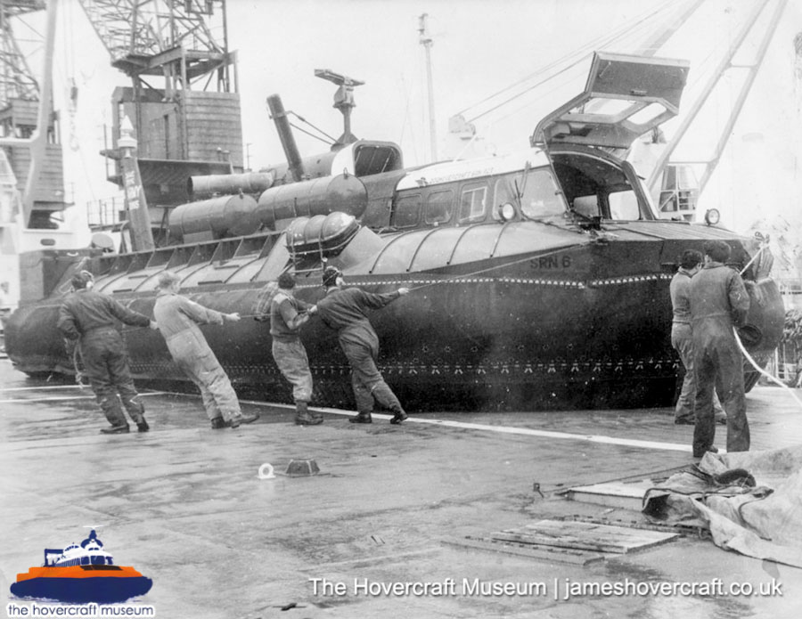 SRN6 with the military -  (credit: The <a href='http://www.hovercraft-museum.org/' target='_blank'>Hovercraft Museum Trust</a>).